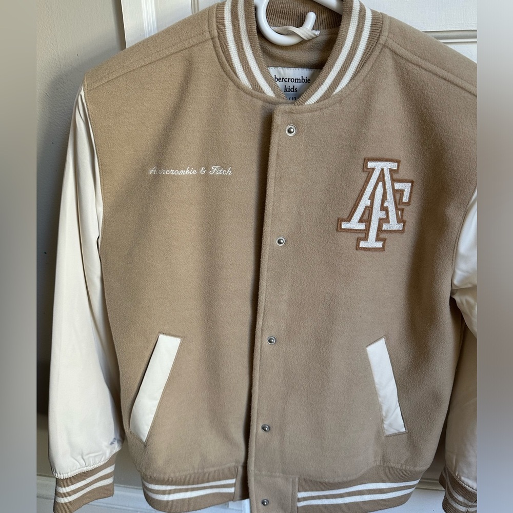 Abercrombie letterman jacket